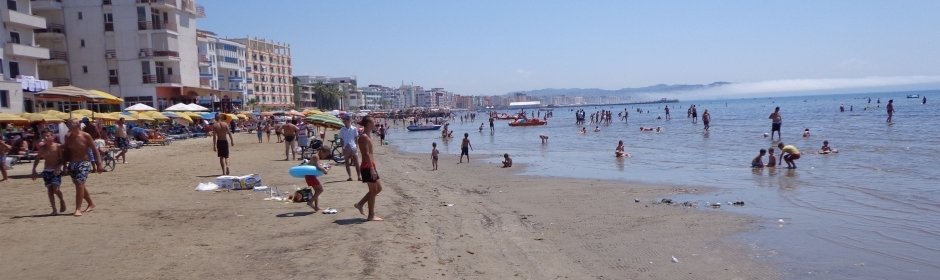 Der Strand bei Durres